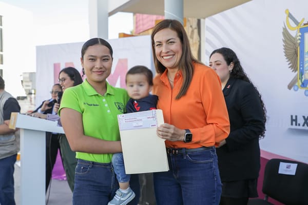 En La Paz sí se apoya a quienes cuidan y sostienen la vida; Milena Quiroga respalda a madres de familia