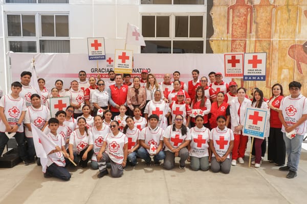 Milena Quiroga convoca a las familias paceñas a sumarse a la Colecta Nacional de Cruz Roja Mexicana 2026