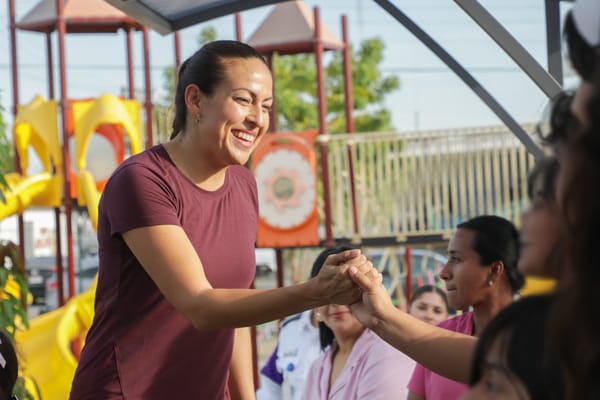 Milena Quiroga incentiva desarrollo de niñas, niños y jóvenes a través del deporte