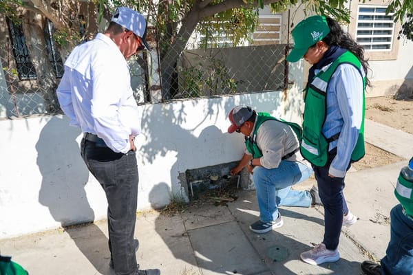 En Valle del Mezquite sí llega el agua; OOMSAPAS detecta irregularidades que afectan la presión
