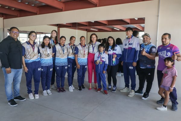 Con atención a las causas La Paz suma 58 medallas de atletas Impulso: Milena Quiroga
