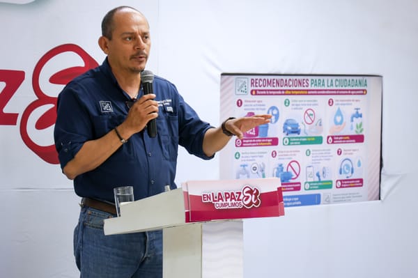 Gobierno Municipal de La Paz refuerza llamado al uso responsable del agua durante verano